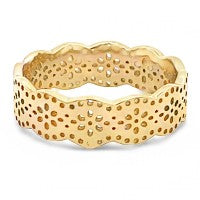 Lace Eyelet Pattern Ring