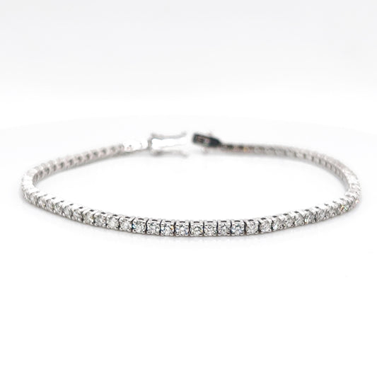 Four Prong Tennis Bracelet